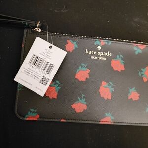 Kate Spade Black and Pink Floral Design